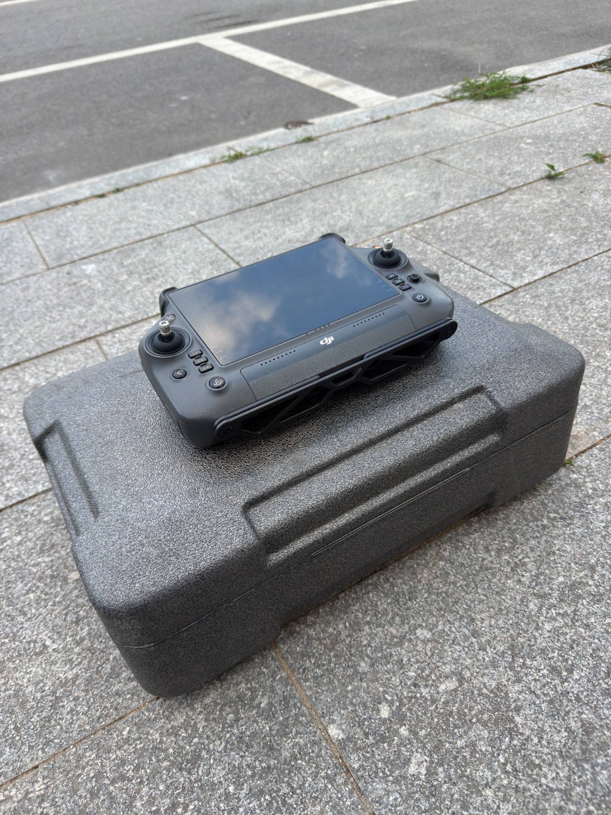 RC Plus controller + flight case